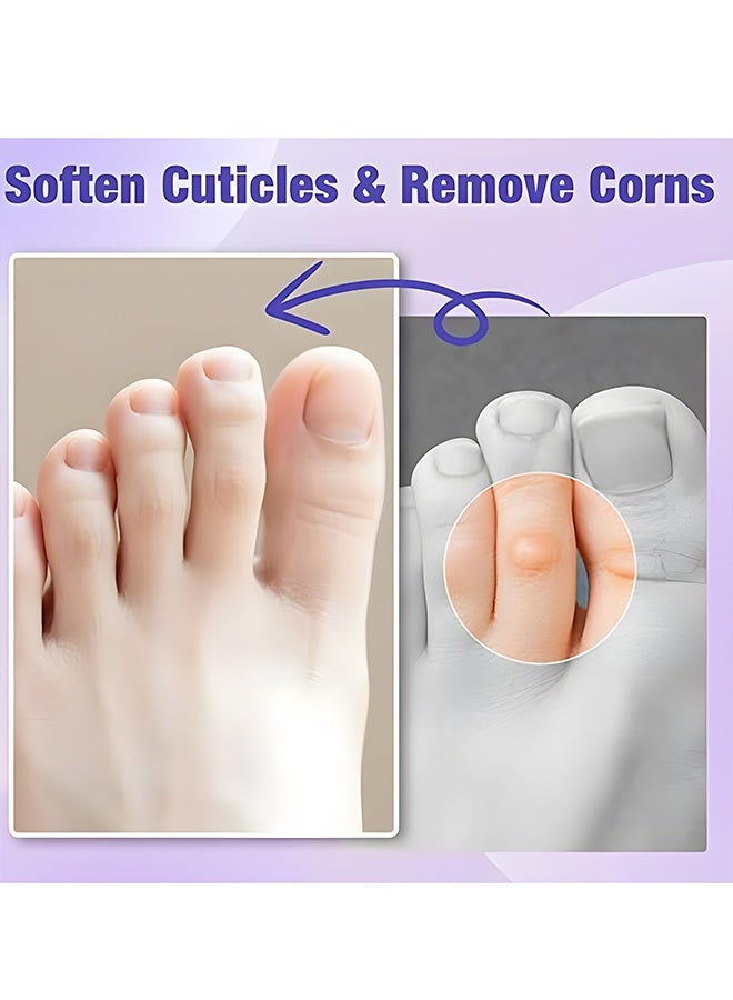 36 Pcs Corn Remover Pads, One-Step Foot Corn Callus Remover Patches for Toes Heels Fingers, Soften Cuticles & Relieve Pain - Image 3